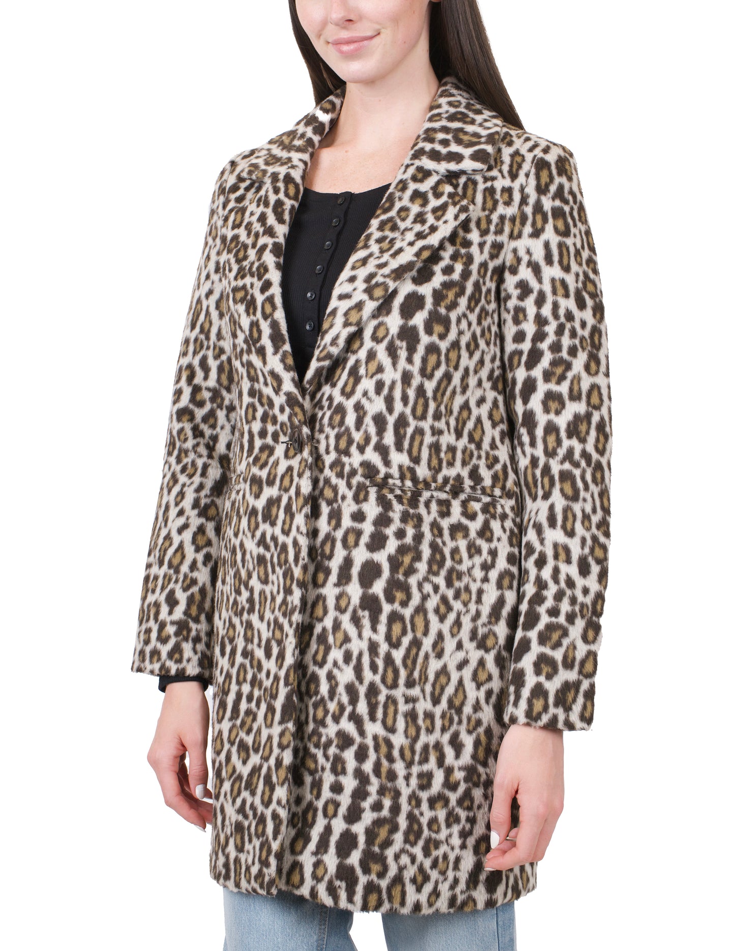 Leopard Faux Wool Walker