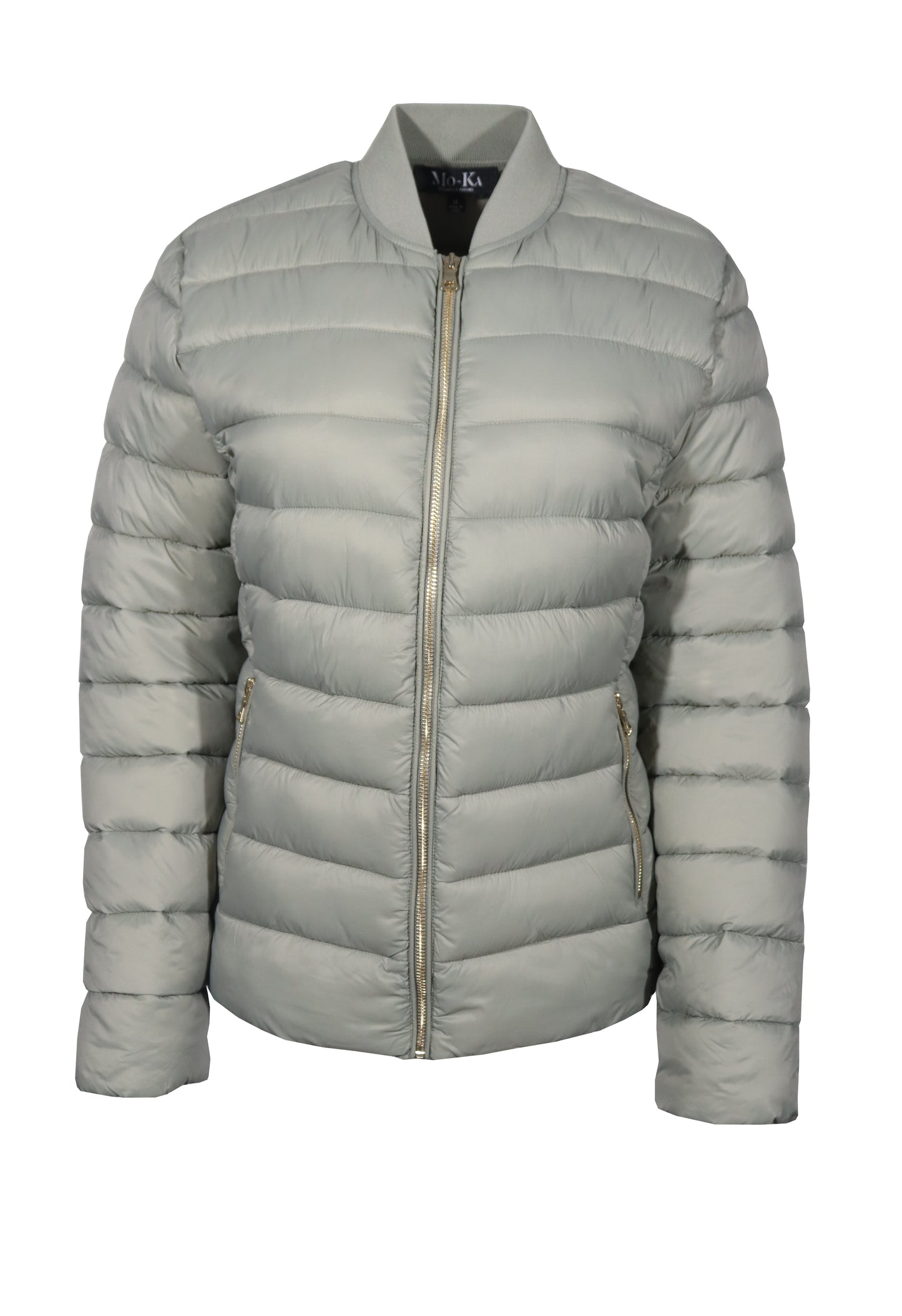 Channel Quilted Bomber