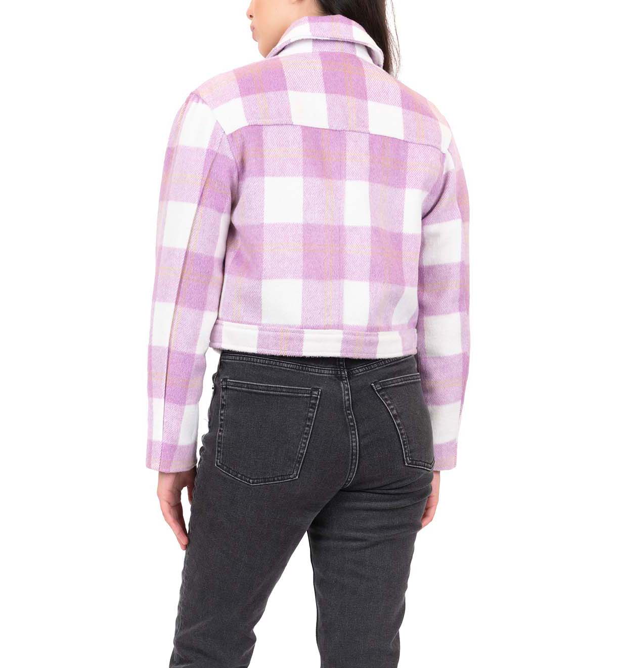 Faux Wool Trucker Jacket