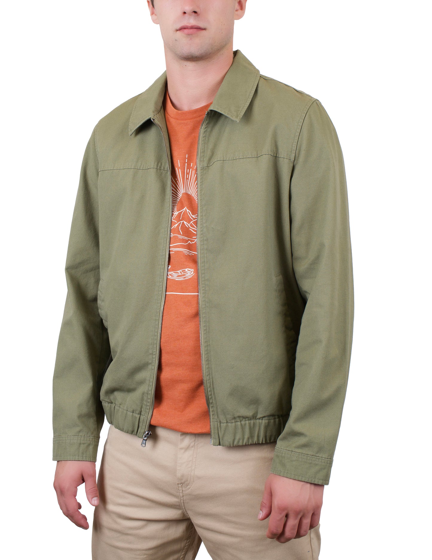 Mens Cotton Harrington Jacket