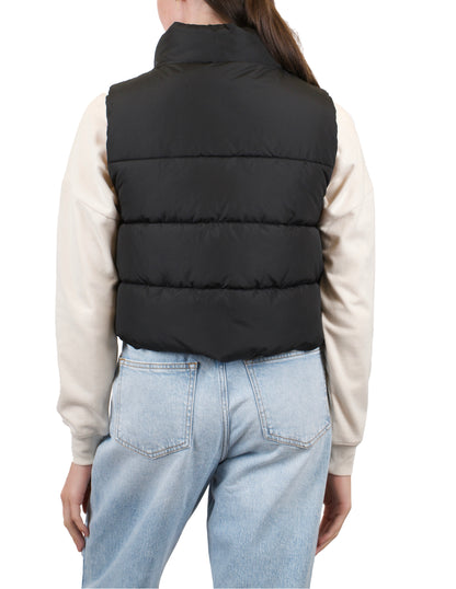 CoffeeShop Crop Puffer Vest