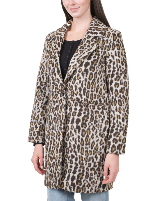 Leopard Faux Wool Walker