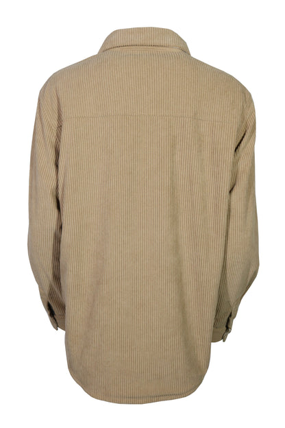 Reversible Corduroy/Polar Fleece Shirt Jacket