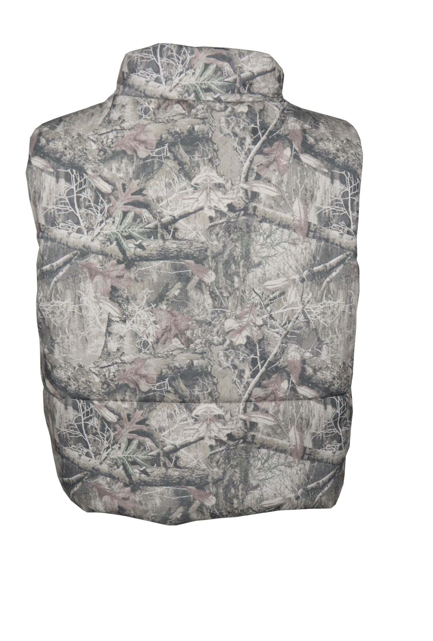 Tree Print Puffer Vest