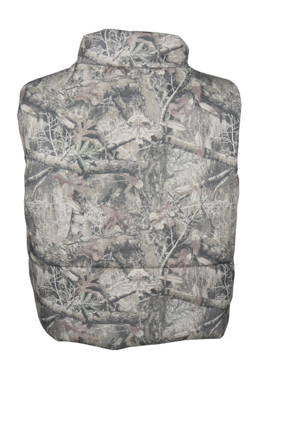 Tree Print Puffer Vest
