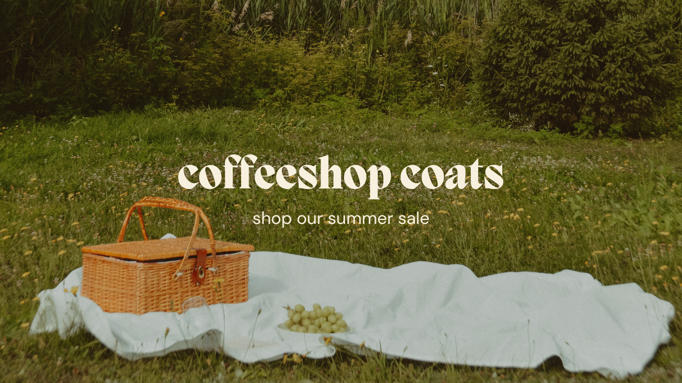 Coffee sales shop coats